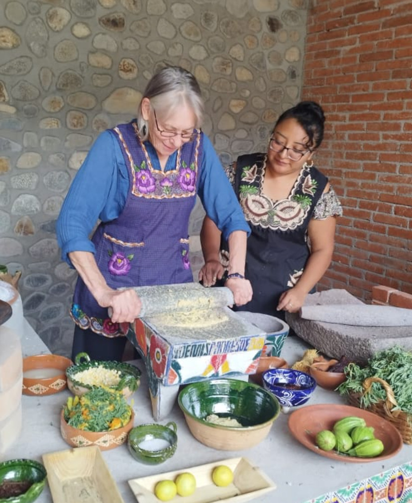 Clase de cocina zapoteca